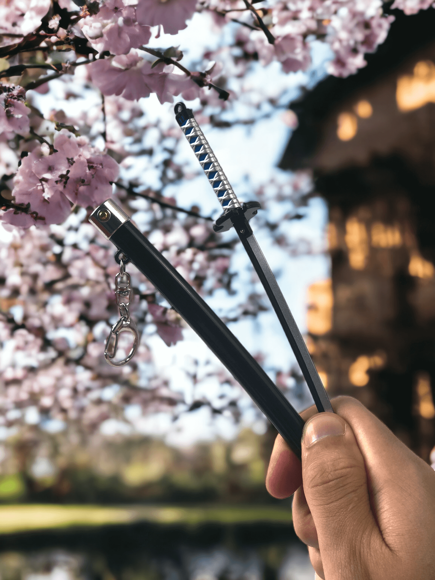 Tanjiro's Katanas + Display Stand Bundle | Demon Slayer