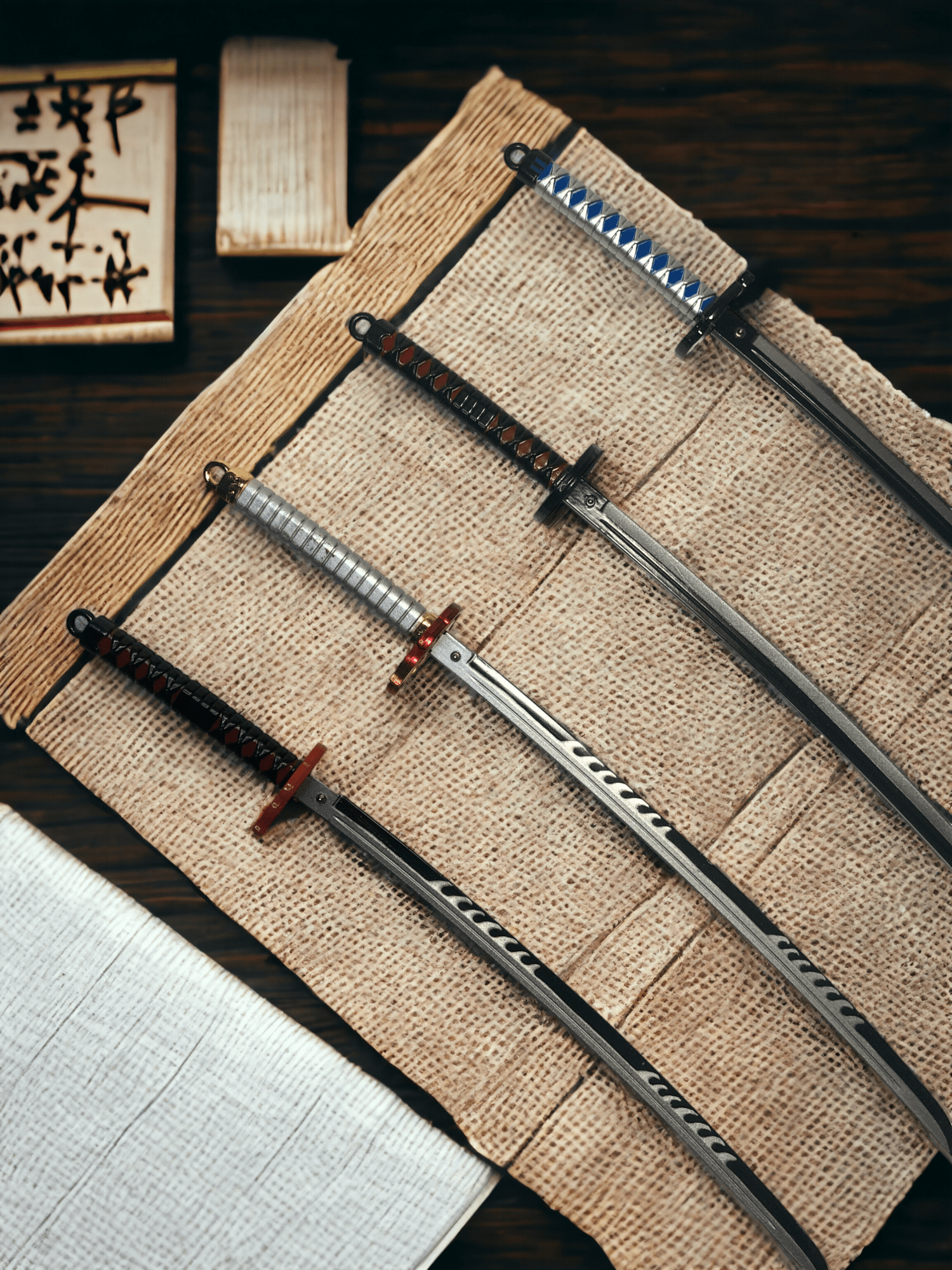 Tanjiro's Katanas + Display Stand Bundle | Demon Slayer