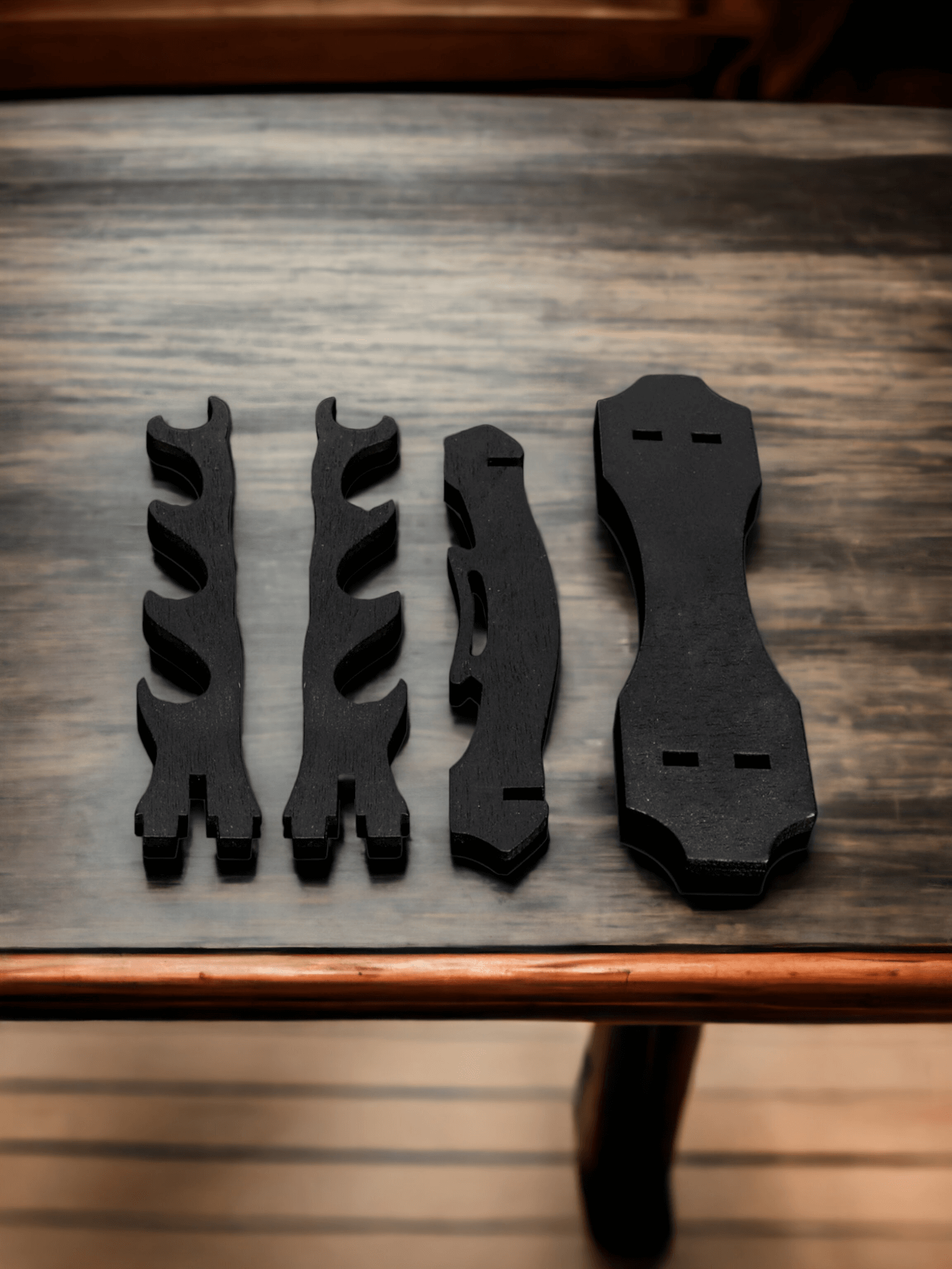 4-Layer Wooden Display Stand